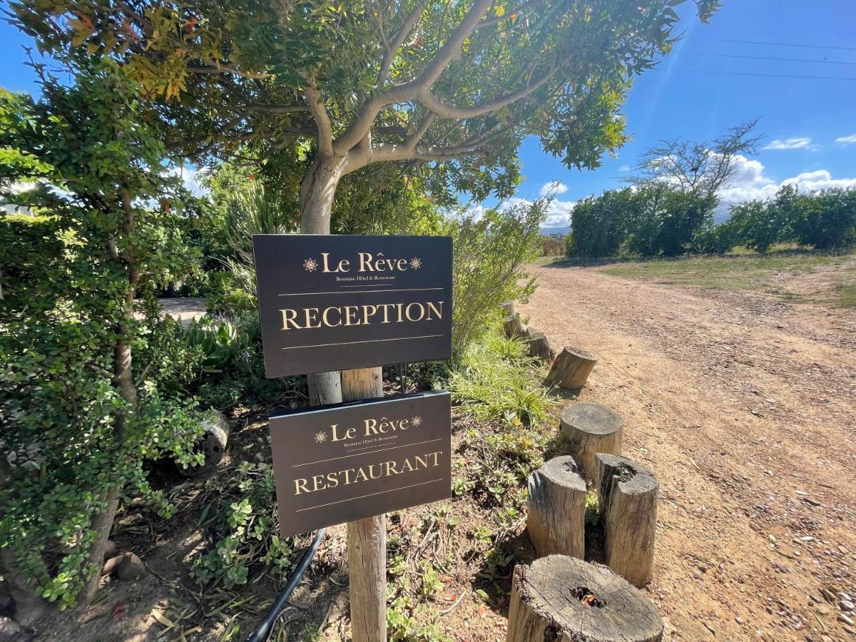 Le Reve Boutique Hotel Tulbagh Exteriör bild